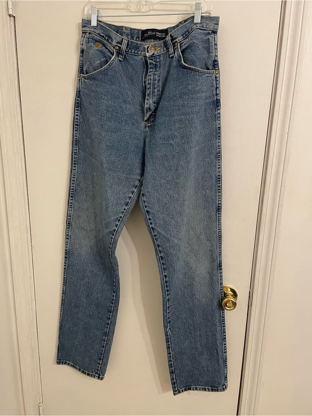 Wrangler Bootcut Men’s Jeans in Light Blue Denim